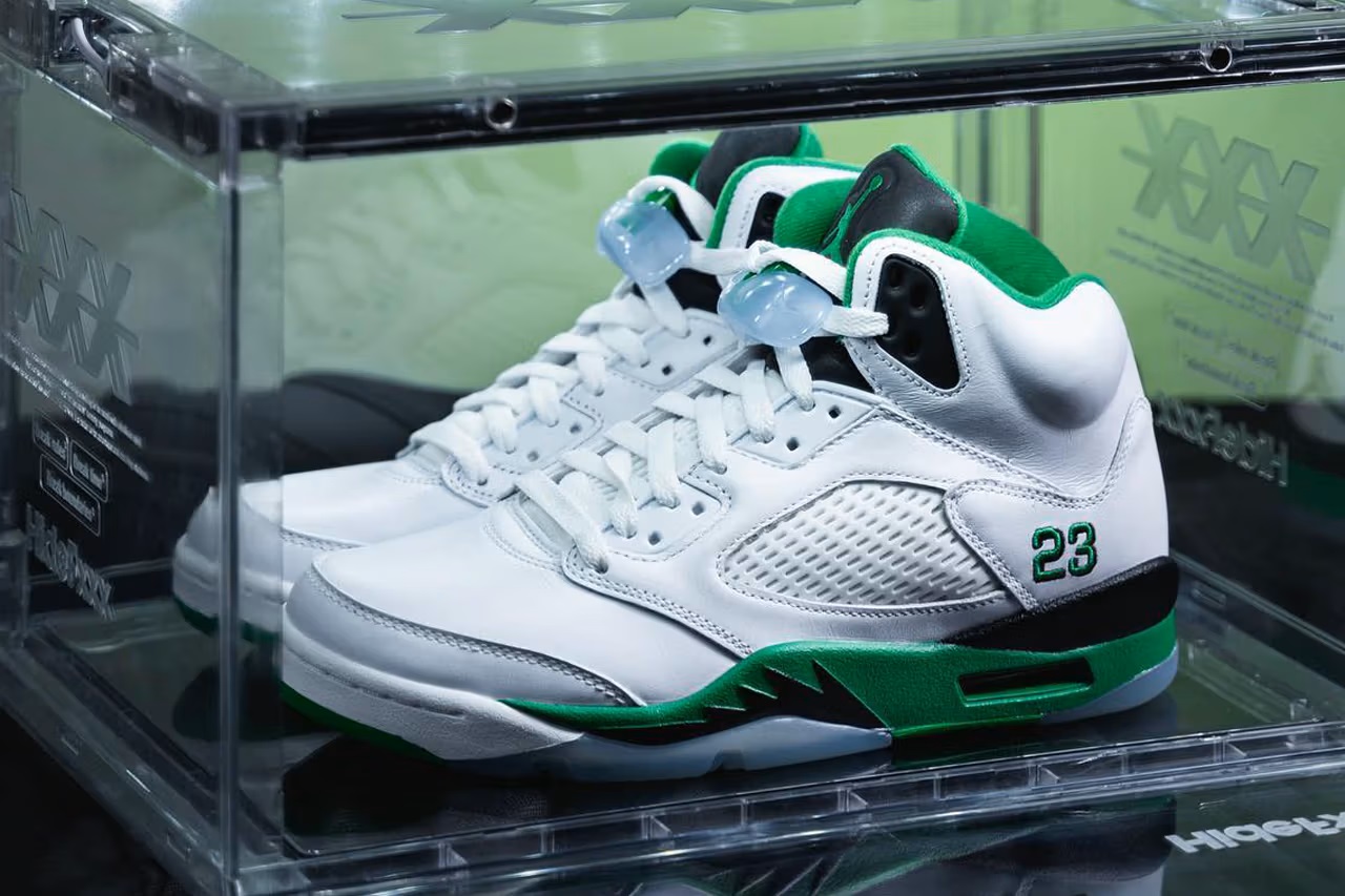ยลโฉล Air Jordan 5 สีใหม่ Lucky Green