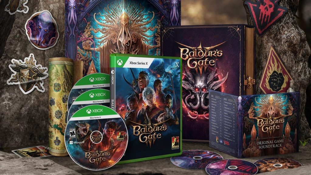 Baldur's Gate 3 เวอร์ชั่น Xbox Series X/S วางจำหน่ายแบบแผ่นใช้ 4 แผ่น!