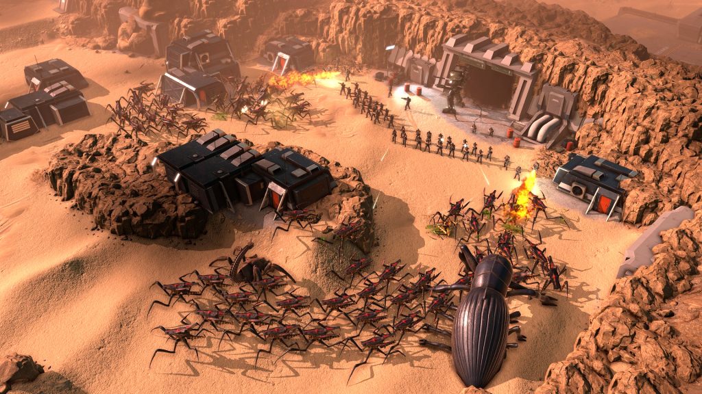 Starship Troopers: Terran Command – Raising Hell Expansion วางจำหน่ายแล้วบน PC