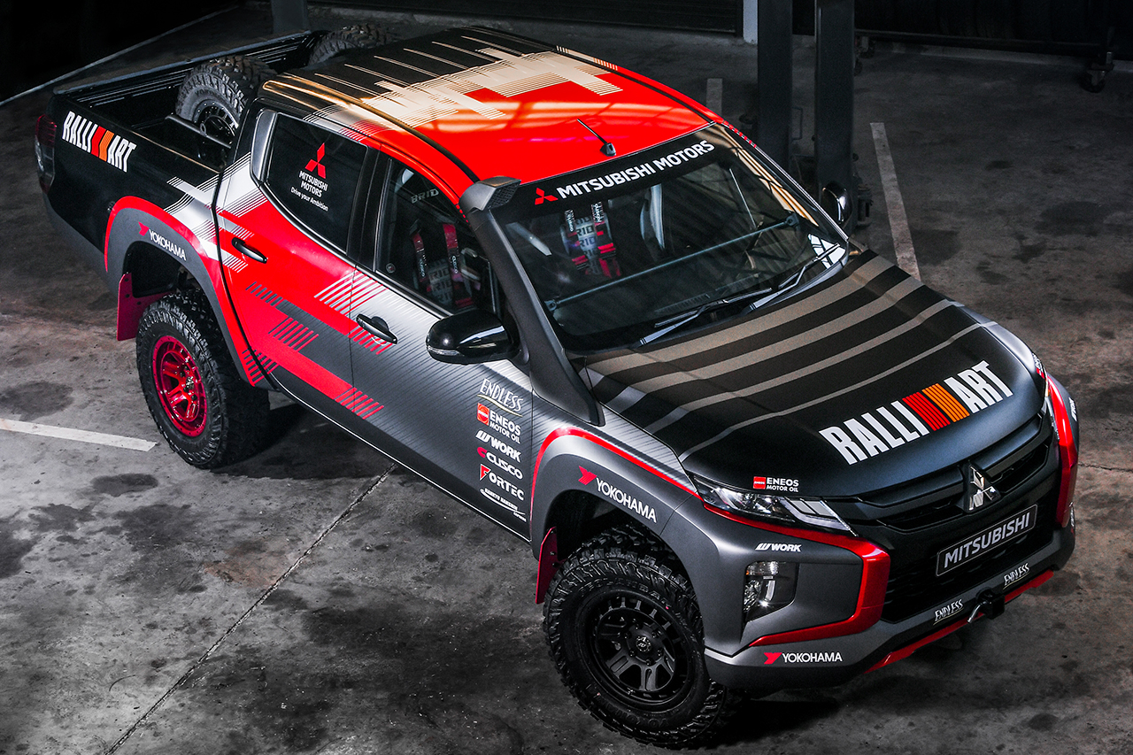 Mitsubishi ส่ง Triton โฉมแข่งลงรายการแรลลี่ Asia Cross Country Rally ในปีนี้