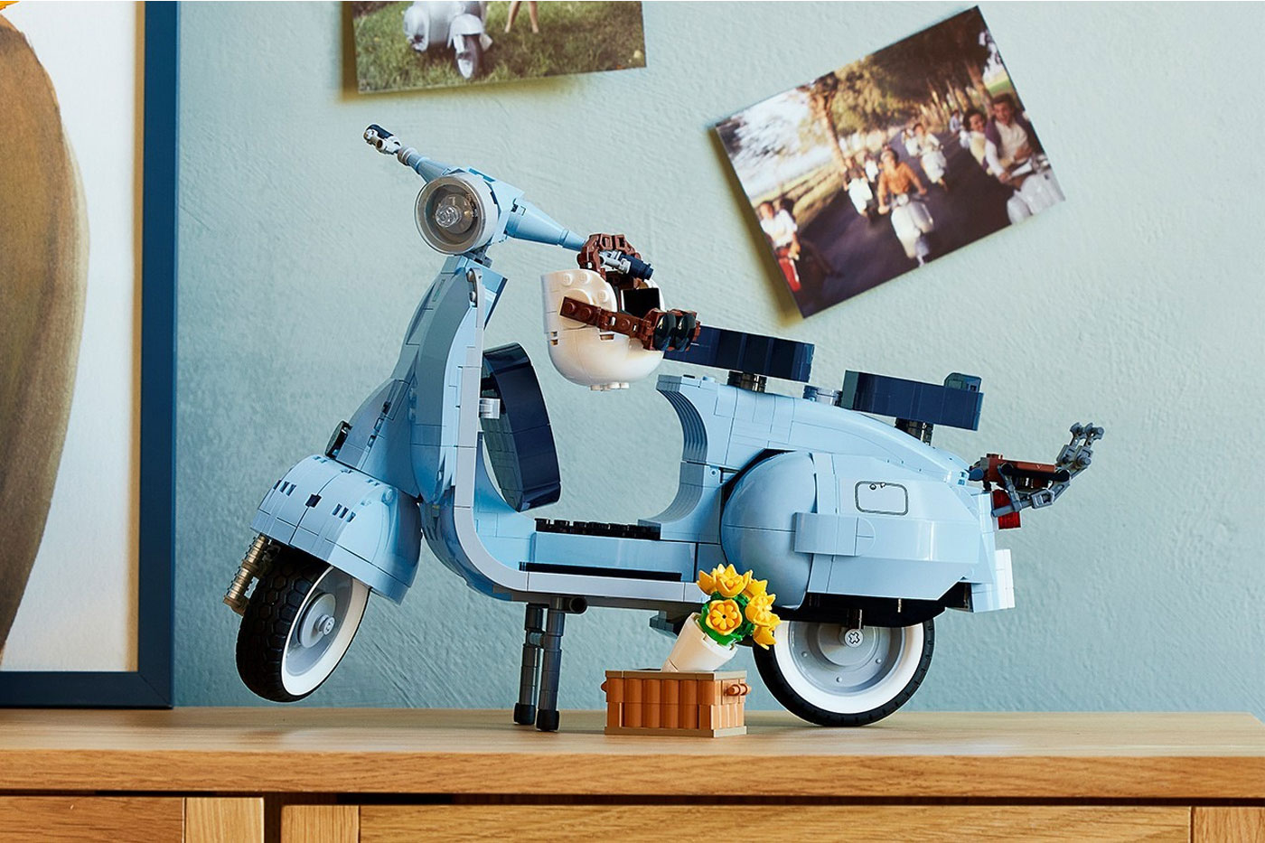 LEGO เปิดตัวชุด '60s Vespa Scooter ในซีรีส์ Creator