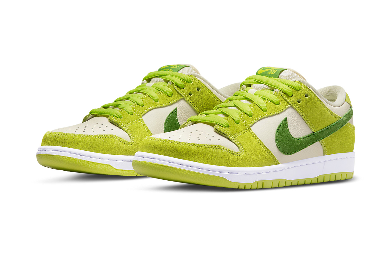 เปิดตัว Nike SB Dunk Low “Green Apple”