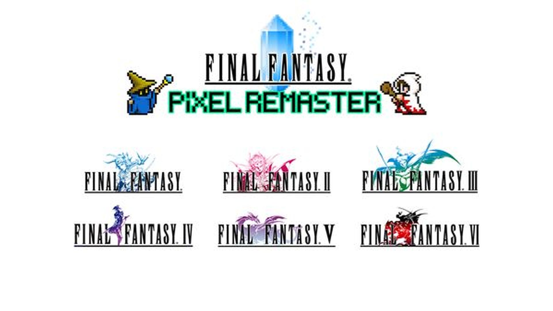 Final Fantasy Pixel Remaster เปิดตัวบน Nintendo Switch และ PS4 วันที่ 19 เมษายนนี้