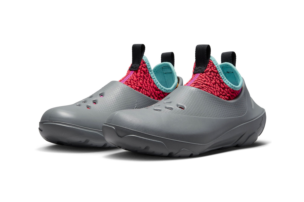 Jordan Brand เผยวันวางจำหน่าย Jordan System.23 รองเท้าแตะทรง Clog สี Grey Multicolor