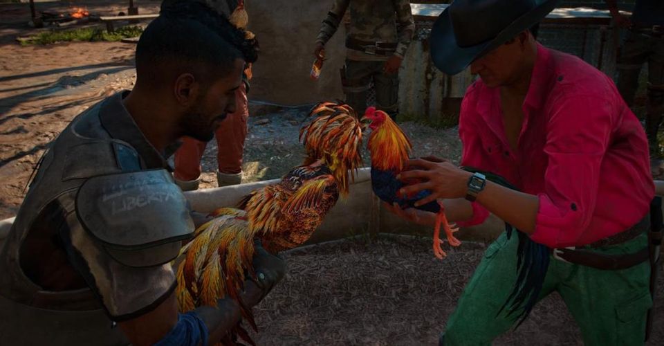 PETA เรียกร้องให้ Ubisoft ลบมินิเกมไก่ชนออกจาก Far Cry 6