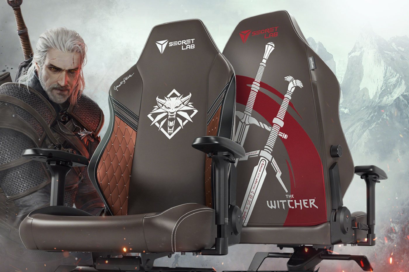 Secretlab ร่วมกับ CD PROJEKT RED ทำเก้าอี้ 'The Witcher' ที่ได้รับแรงบันดาลใจจาก Geralt