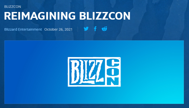  Blizzard ยกเลิกการจัดงาน BlizzConline 2022