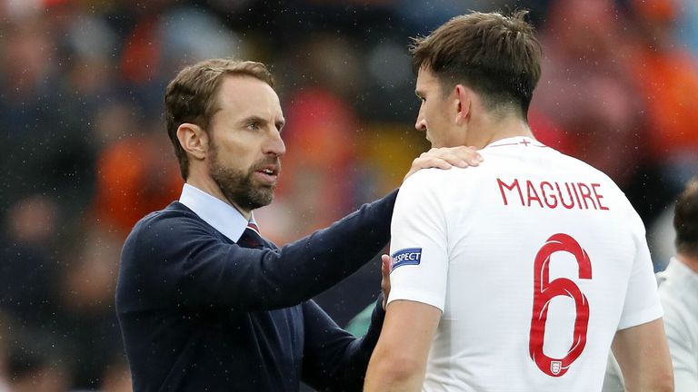 harry-maguire-gareth-southgate-england