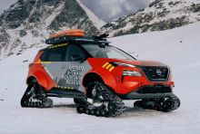 Nissan X-Trail e-4ORCE: รถกู้ภัยบนลานสกี เทคโนโลยีลุยหิมะ ช่วยชีวิตนักสกี!