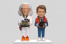 YARMS Studio ปล่อยฟิกเกอร์ Doc Brown และ Marty McFly จากหนัง 'Back to the Future'